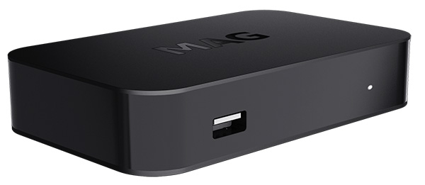 iptv mag 256 front view
