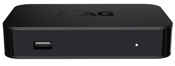 iptv mag 256 top front view