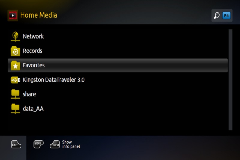How to add channels to Favorite list on MAG