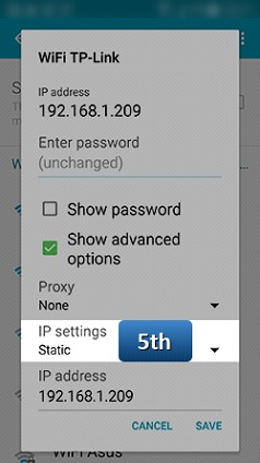 How to change DNS in Android
