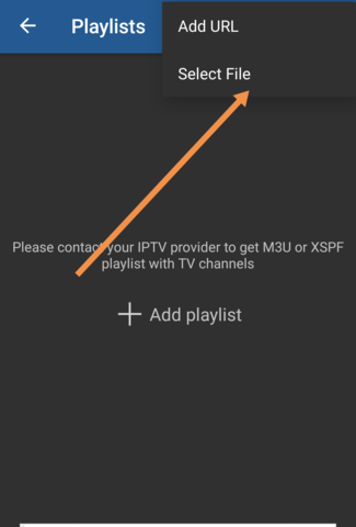 How to setup IPTV on "IPTV" Application