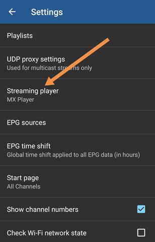 How to setup IPTV on "IPTV" Application