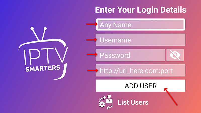 How to setup IPTV on IPTV Smarters in computer