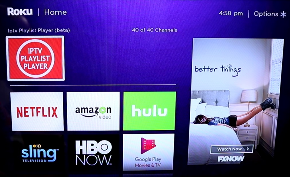 How to use M3U url on Roku