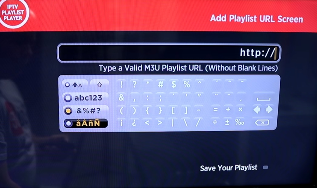 How to use M3U url on Roku